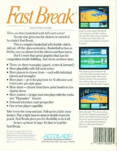 Image n° 2 - screenshots  : Fast Break